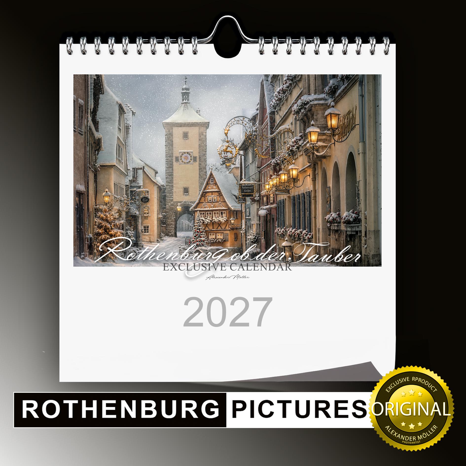 ORIGINAL ROTHENBURG CALENDAR 2027