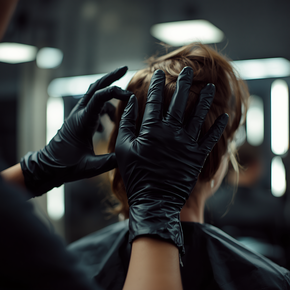 Black Nitrile Gloves