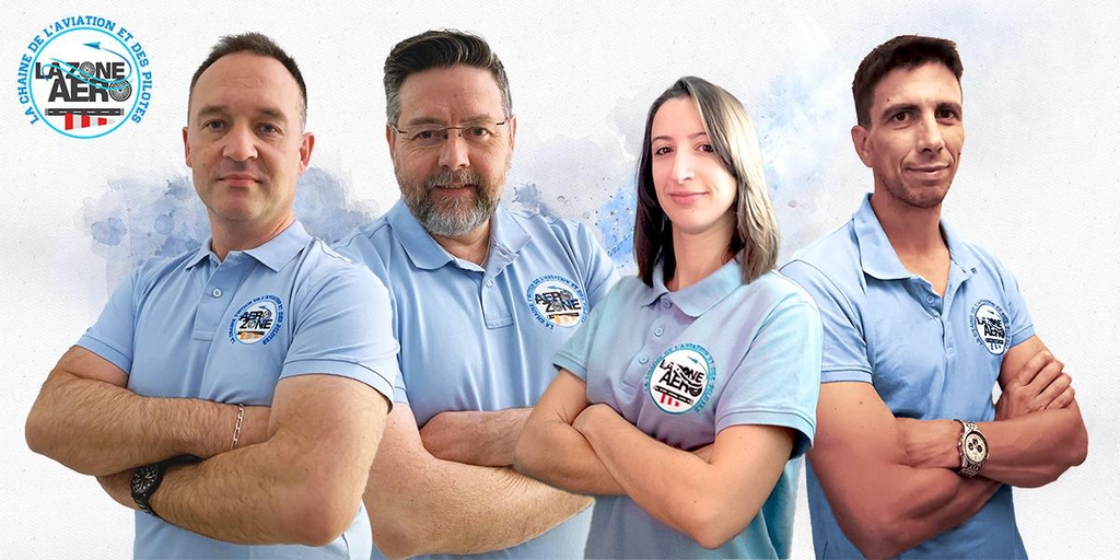L'équipe de La Zone Aéro