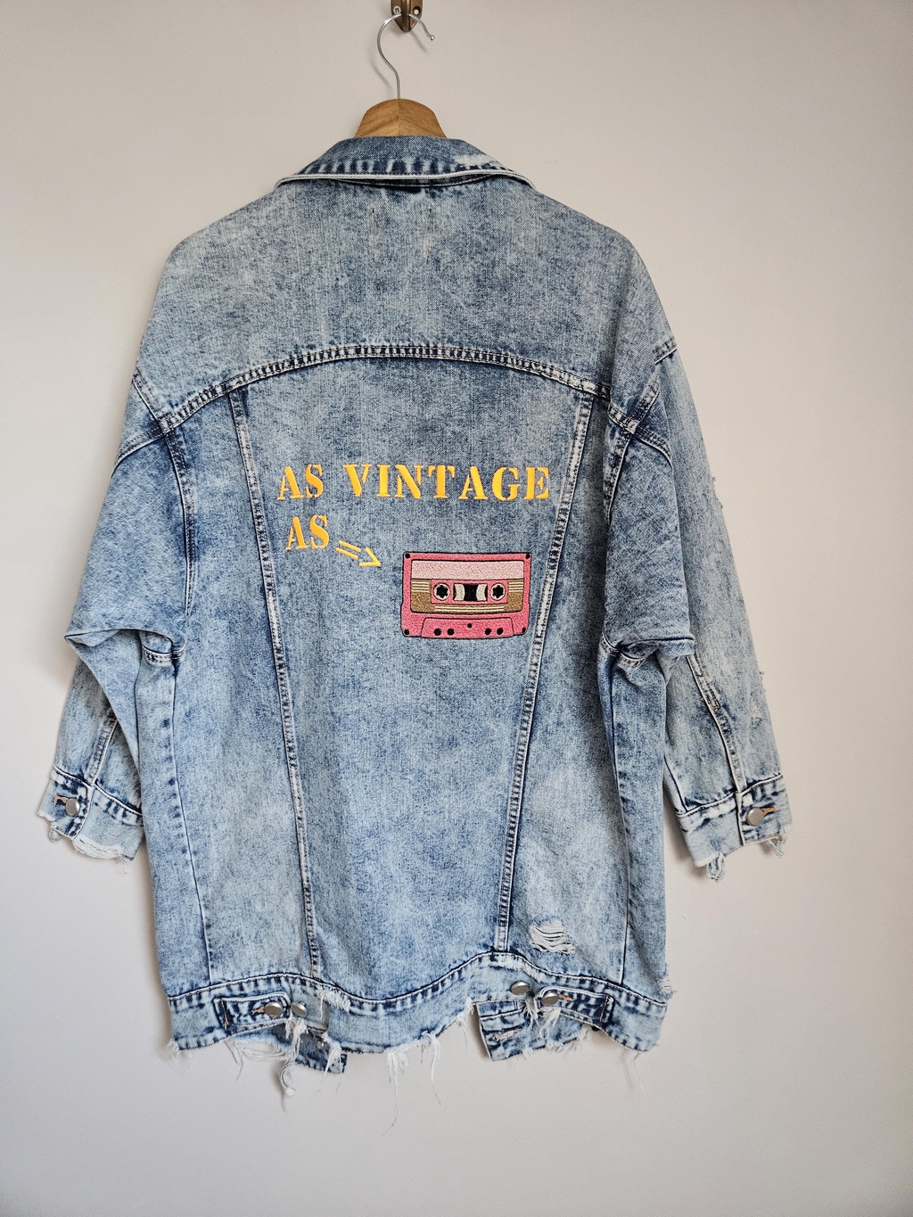 Veste vintage cassette audio