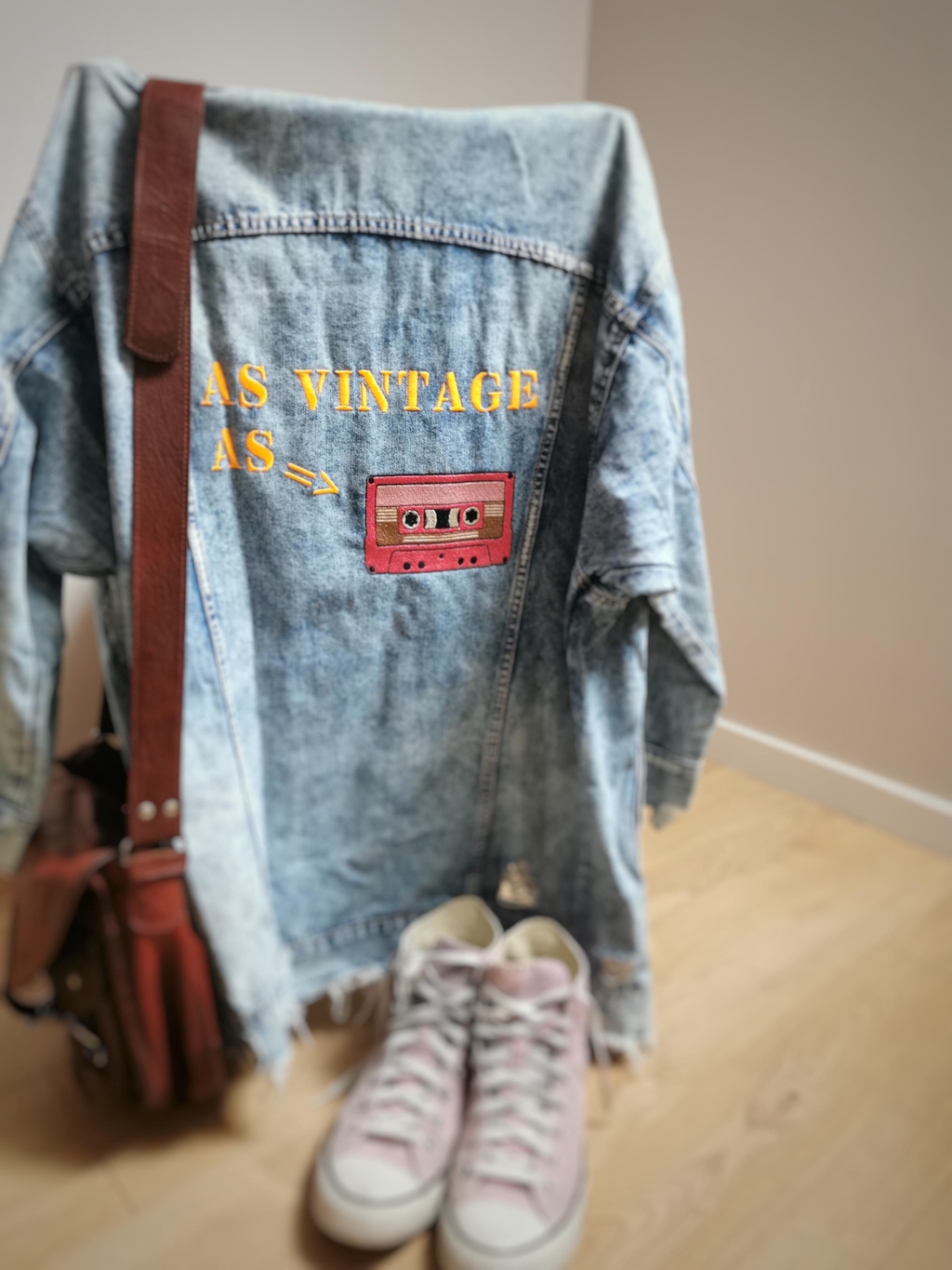 Veste vintage cassette audio