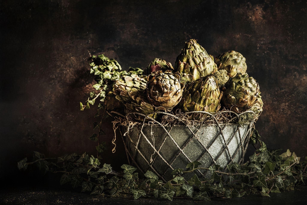 Botanical artist based in Shropshire. 
Creating flowers, fruits etc…
Everything Is made from crepe paper, painted in oils and then waxed 