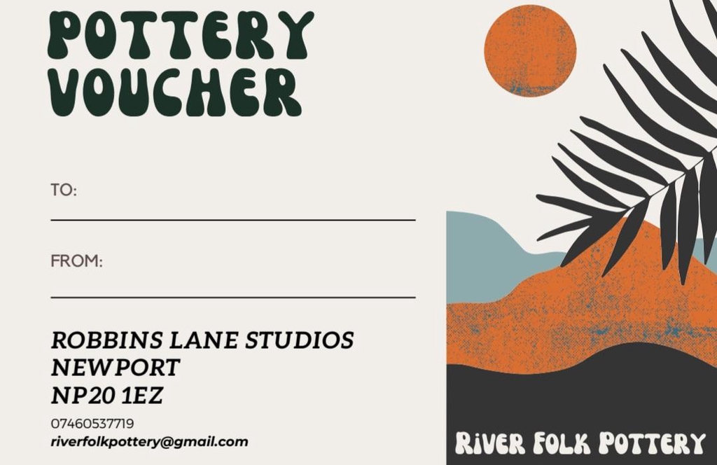 Pottery Class Gift Voucher 