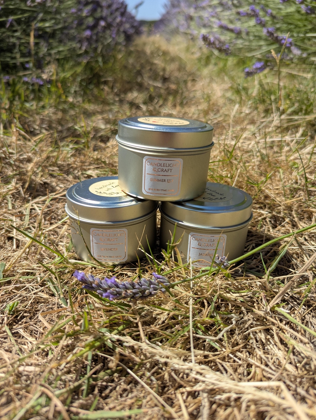 Handmade 100% soy candles