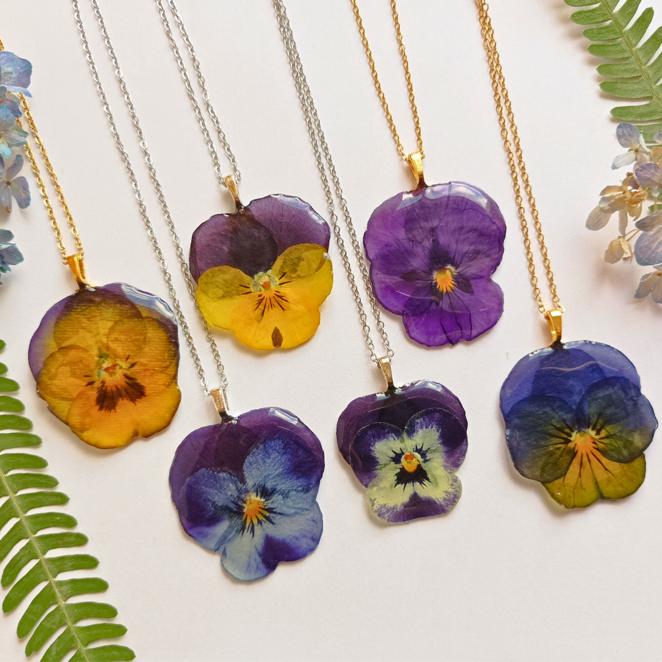 Colliers Fleurs naturelles