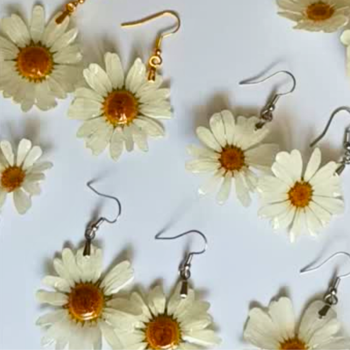 Boucles d'oreilles Fleurs