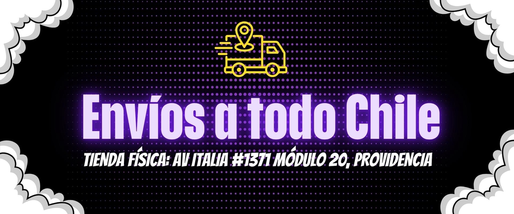 Compra online en La Zona Fantasma y recibe tus productos geek en cualquier región de Chile. También puedes visitar nuestra tienda física en Providencia.