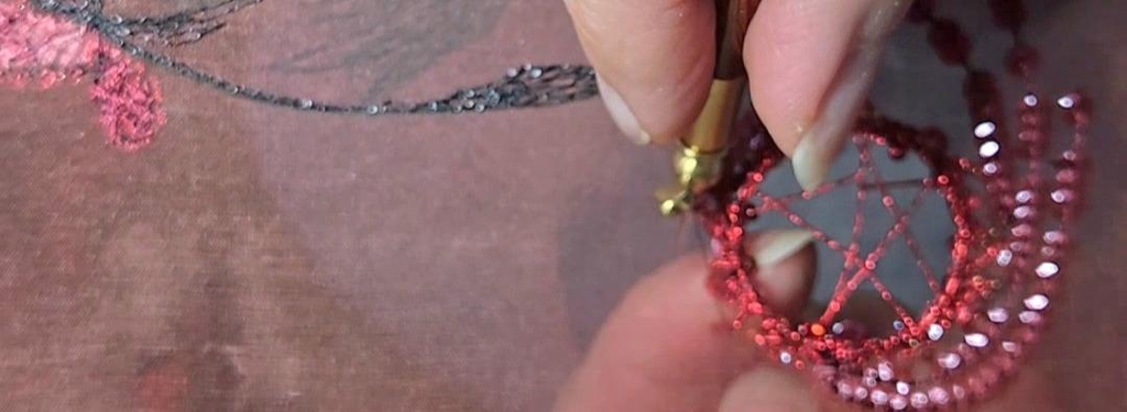 broderie au crochet de luneville
