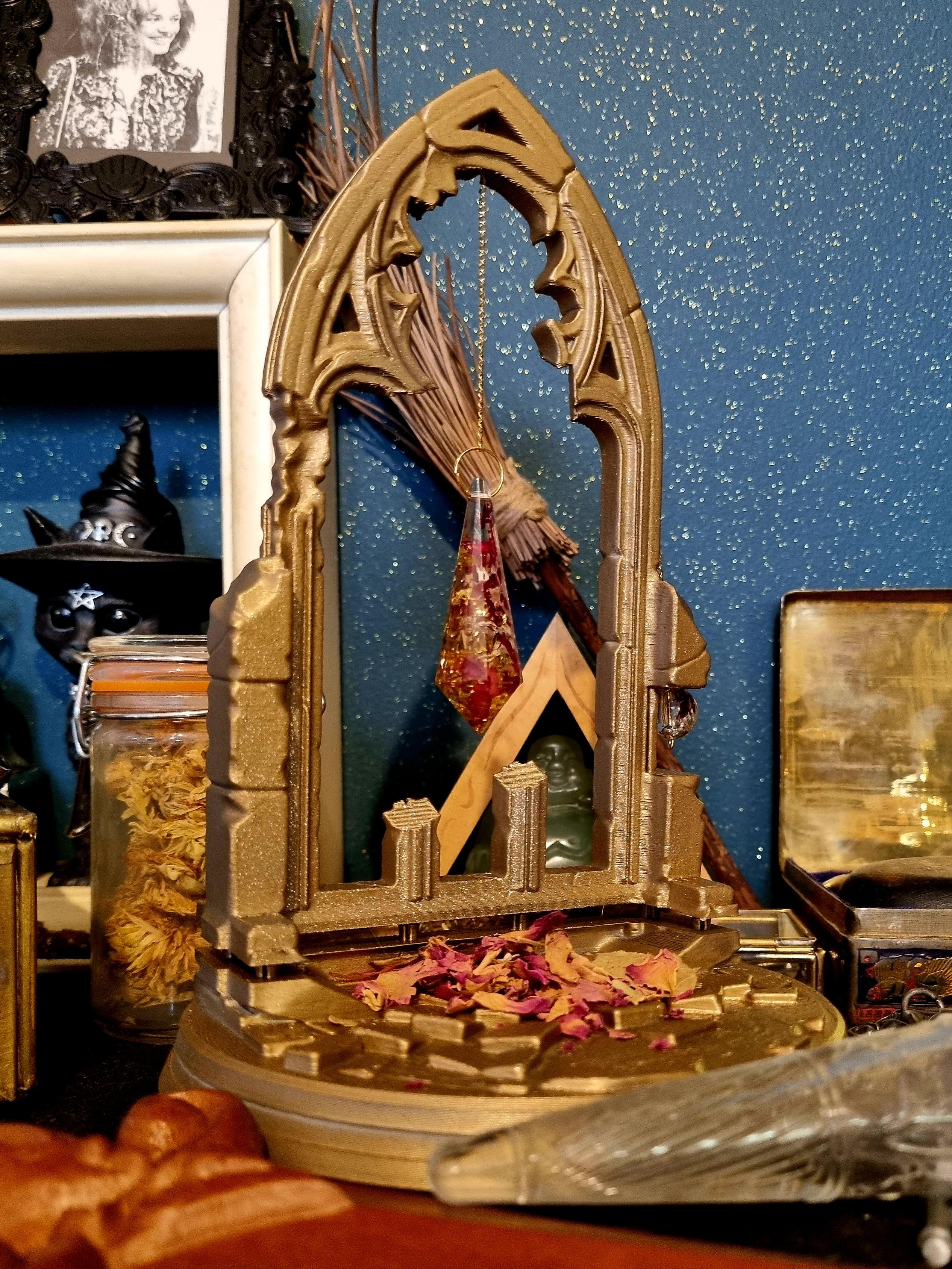 Présentoir à pendule