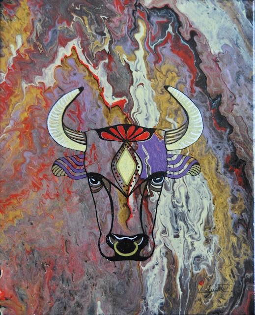 Les tableaux figuratifs de Mercedes Lafuente. Pièces uniques et originales.