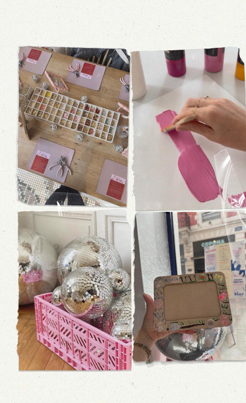 Atelier créatif à Dax (40100) dans les landes pour les enfants et adultes. Atelier de peinture, atelier de bijoux ... 