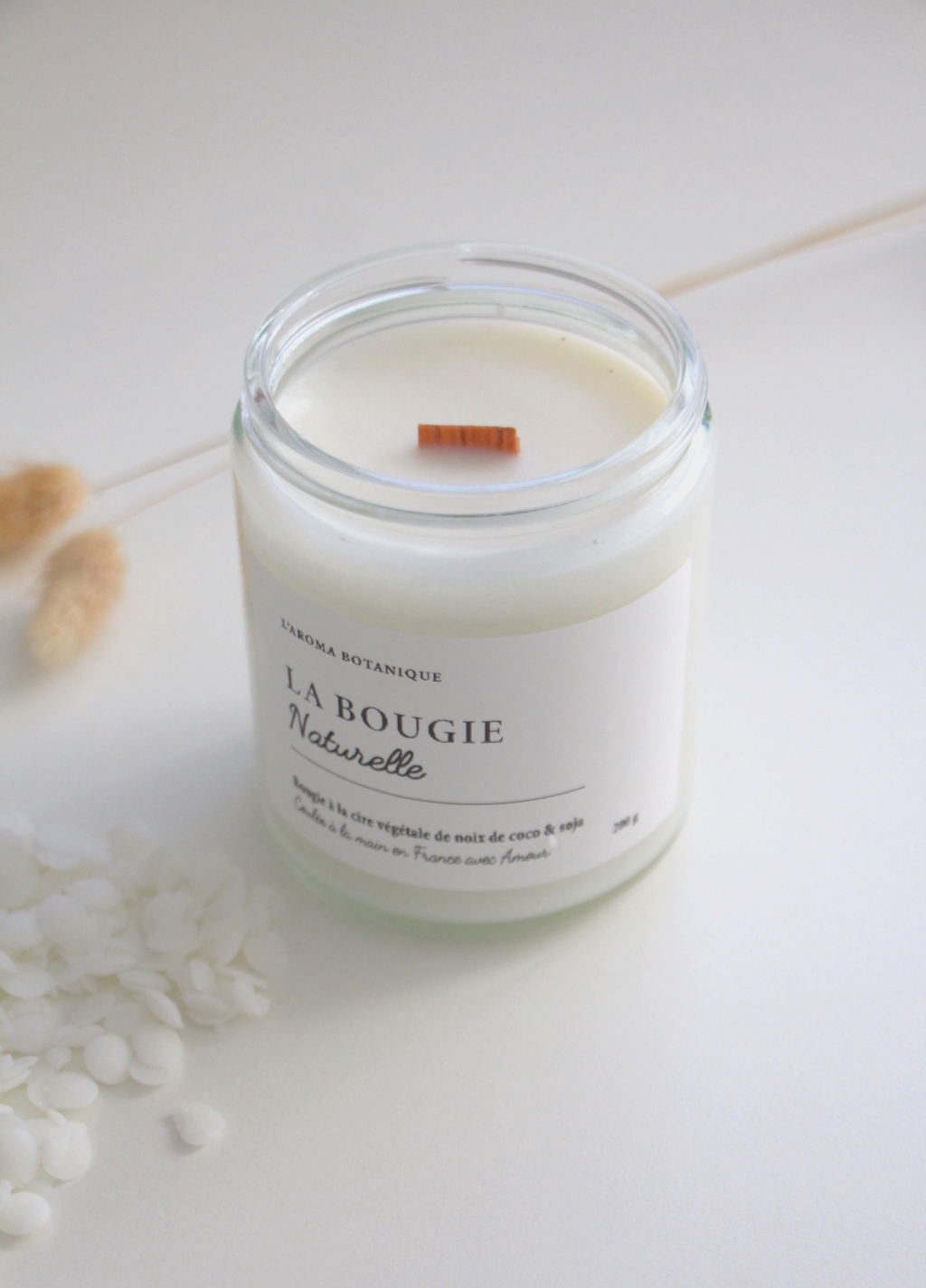 Bougie Signature parfumée 
Artisanale