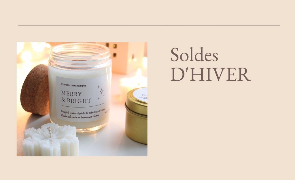 Soldes bougies artisanales