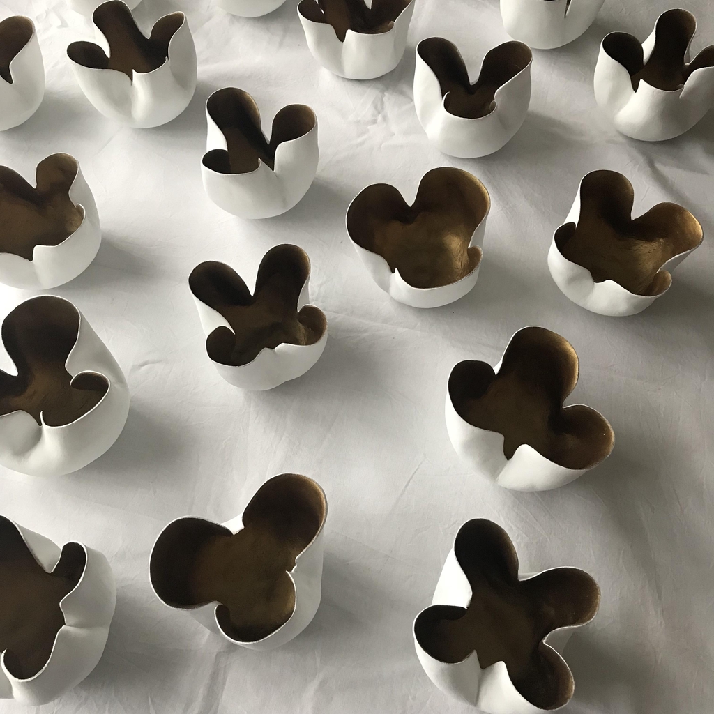 Beautiful lightweight pieces that you can display anywhere in your home. 
