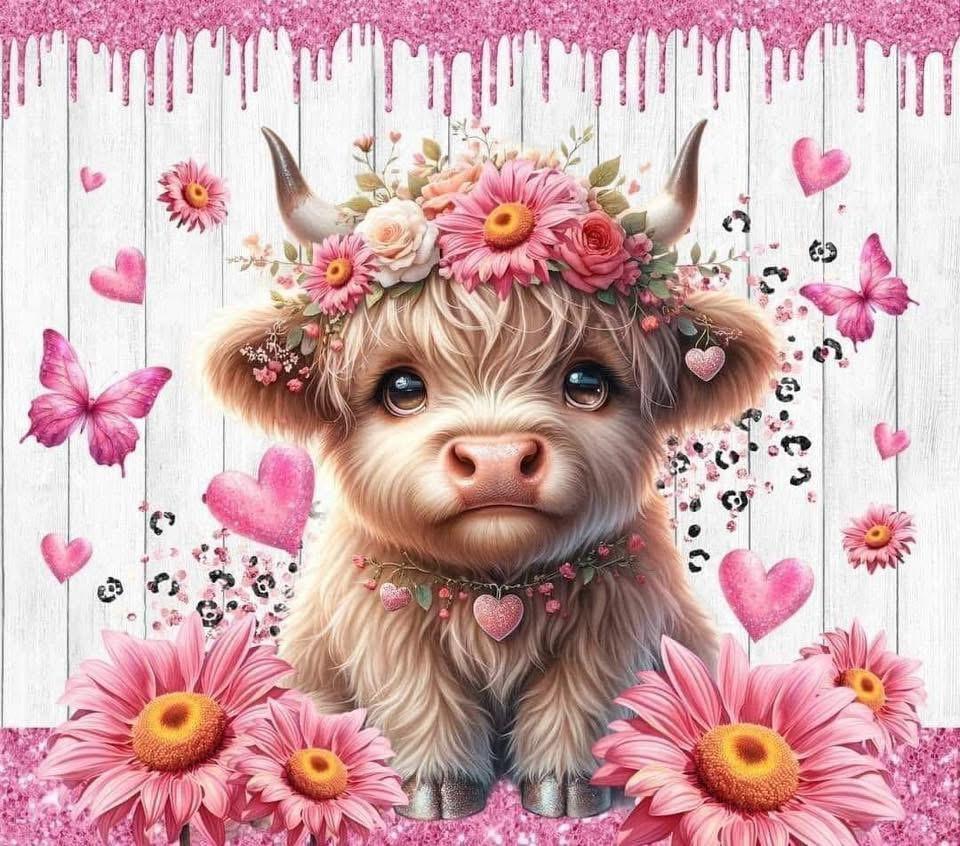 Highland Cow Tumblers