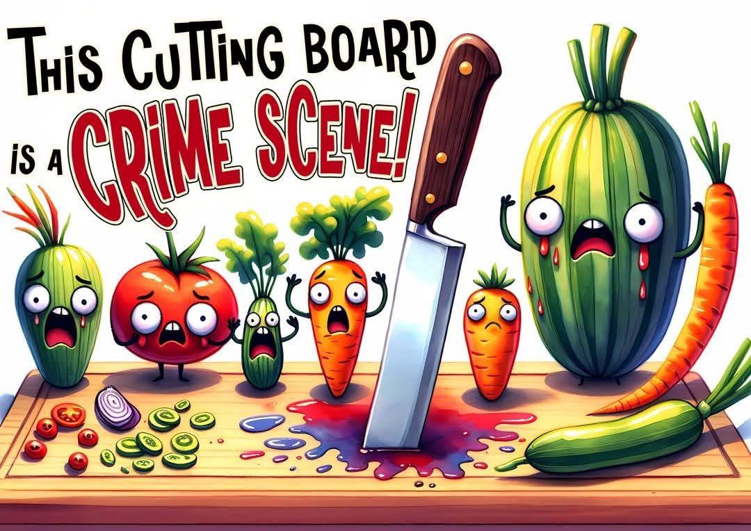 Glass Cutting Board- funny