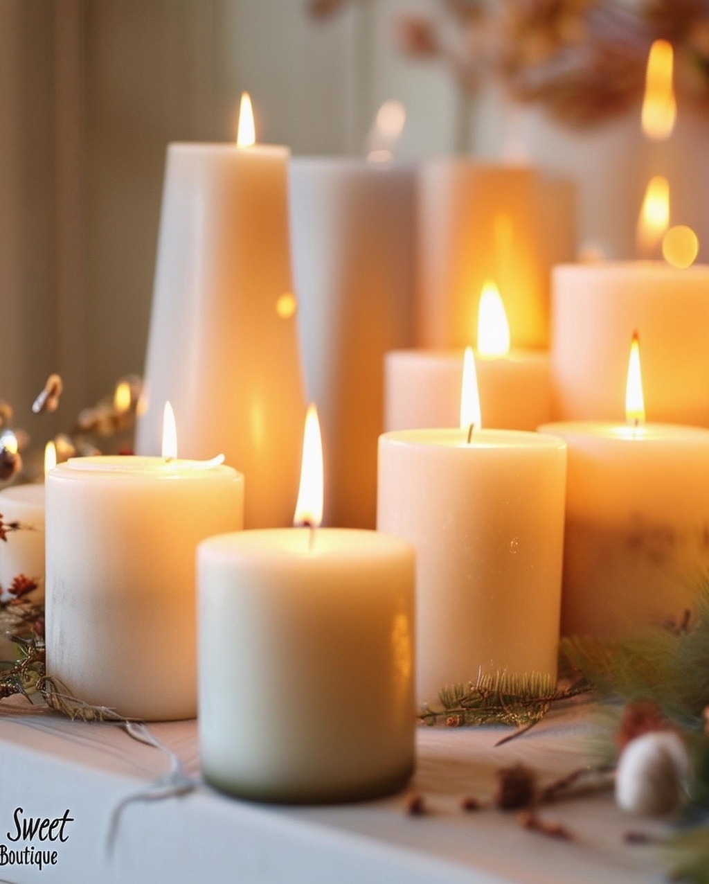 “Exquisite Cylinder Candle Collection | Elegant Home Décor & Ambiance”