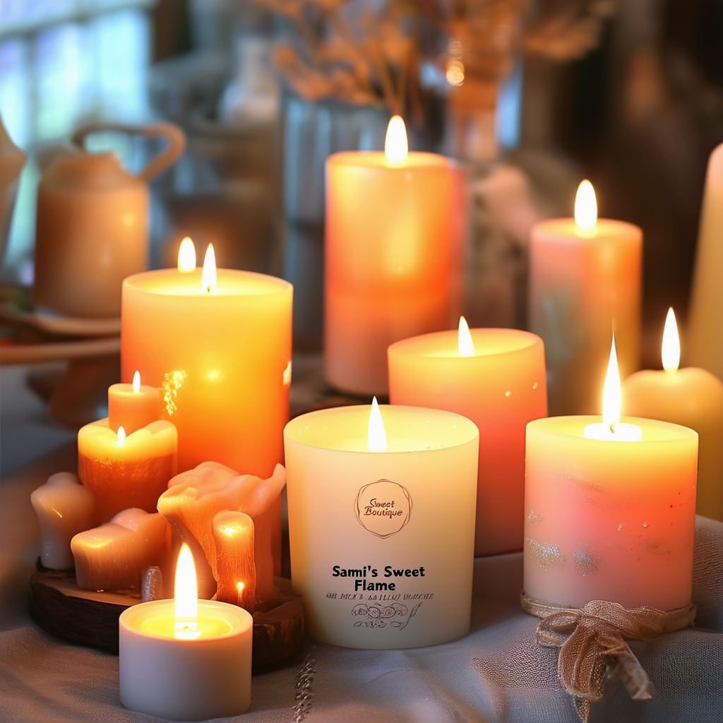 “Elegant Collection Candles for Perfect Ambiance”