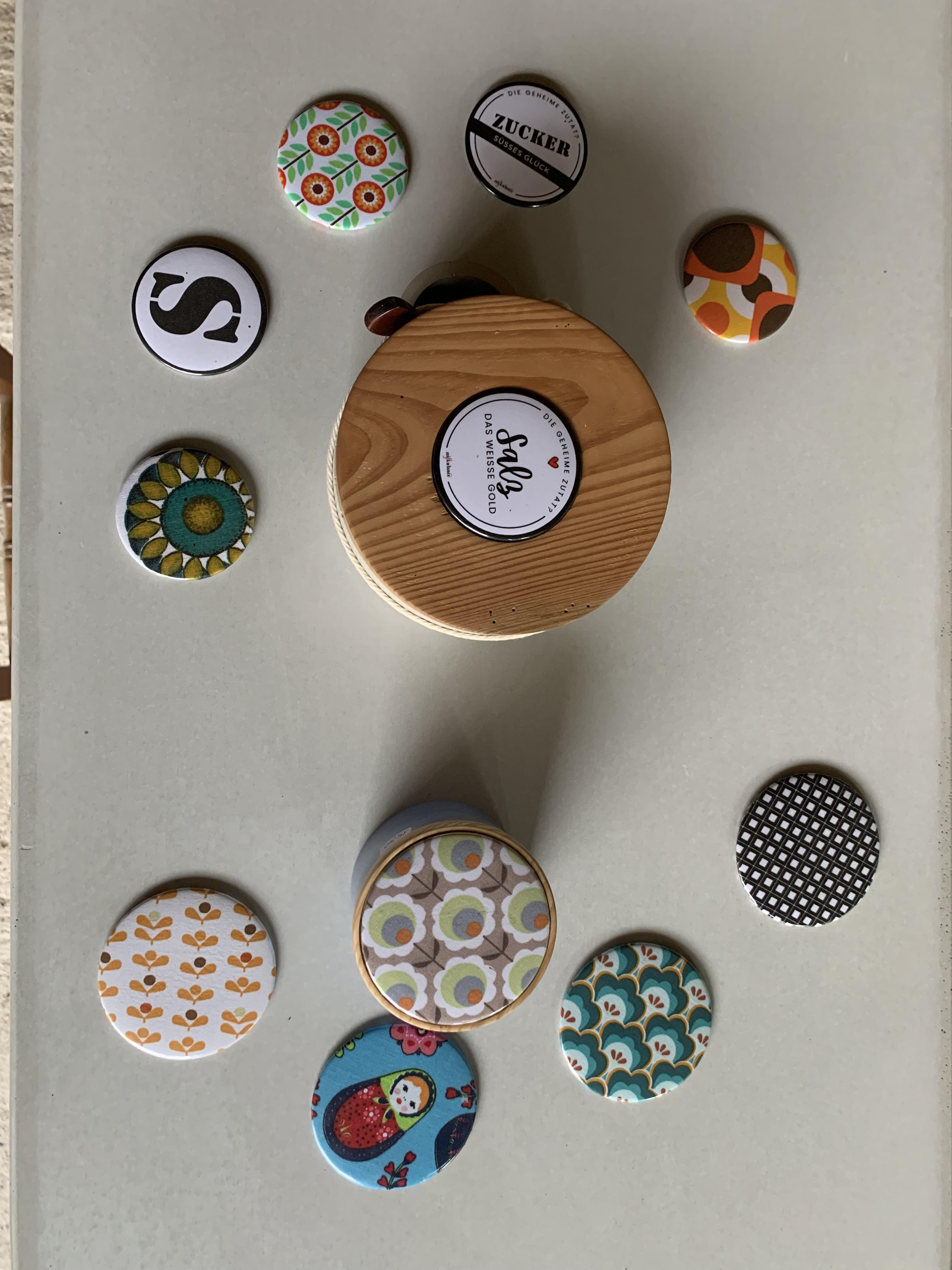 Aufbewahrung Buttons