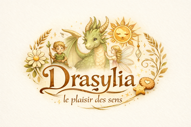 Drasylia-thés et épices bio en vrac biscuits floraux et médiévaux création artisanale d’objet de décoration