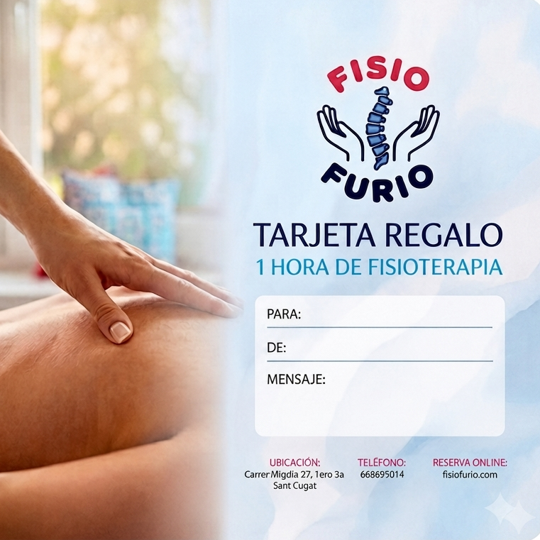 ## Tarjeta regalo
Porque cuidar de quien más quieres también es un regalo. Nuestra tarjeta regalo te permite ofrecer una experiencia de bienestar y salud, ideal para cumpleaños, celebraciones o simplemente para demostrar tu cariño. Un detalle útil, original y pensado para que esa persona dedique tiempo a cuidarse.