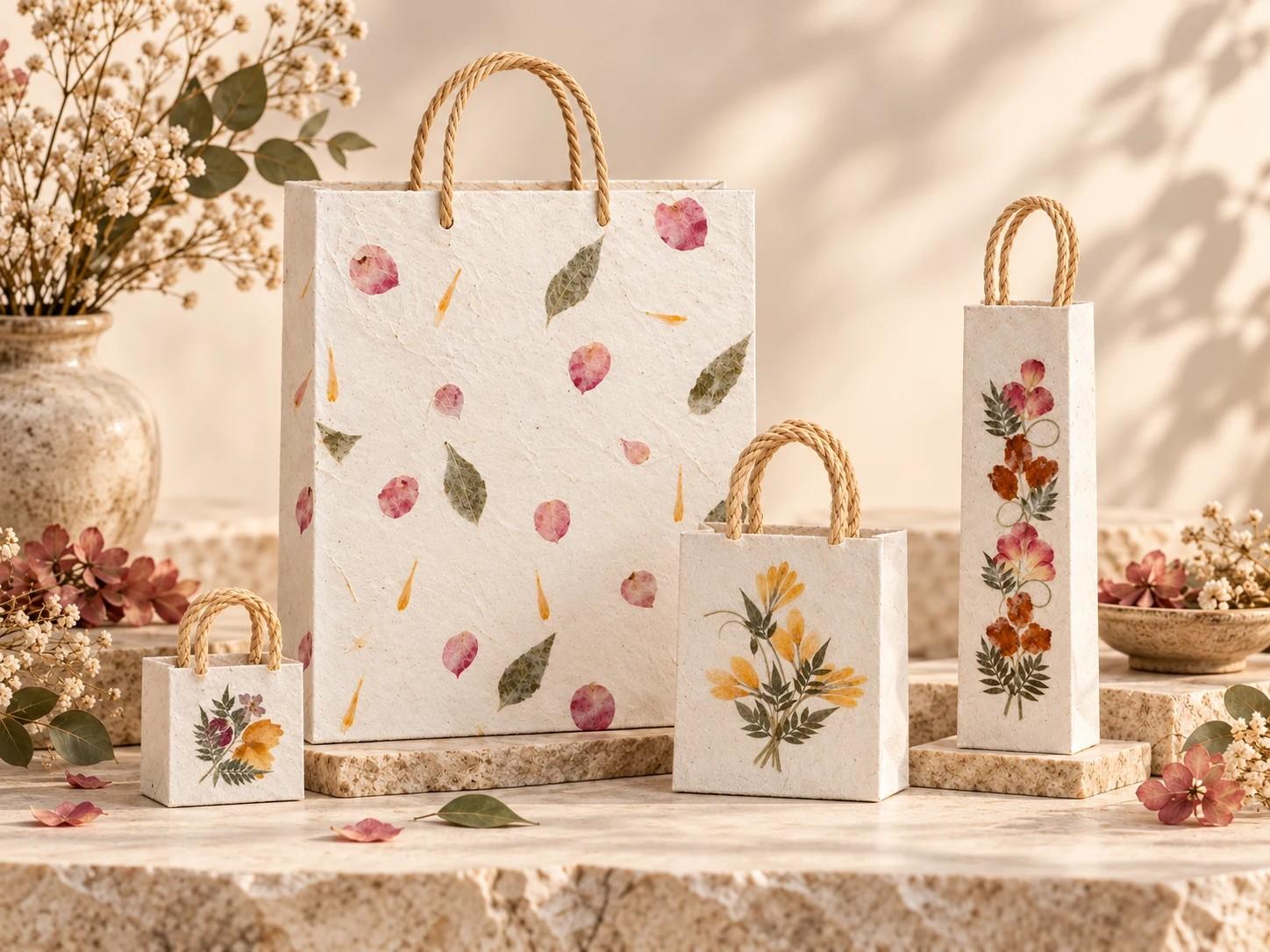 Créations en papier Antemoro de Madagascar Maison Ravina