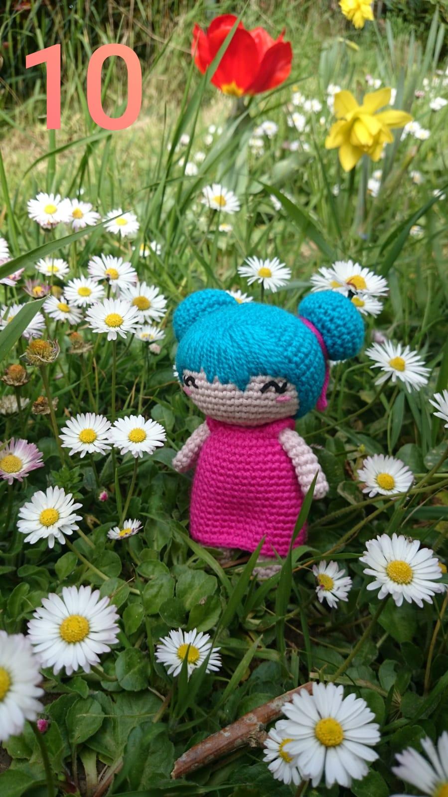 Poupée de Pomme Grenadine 