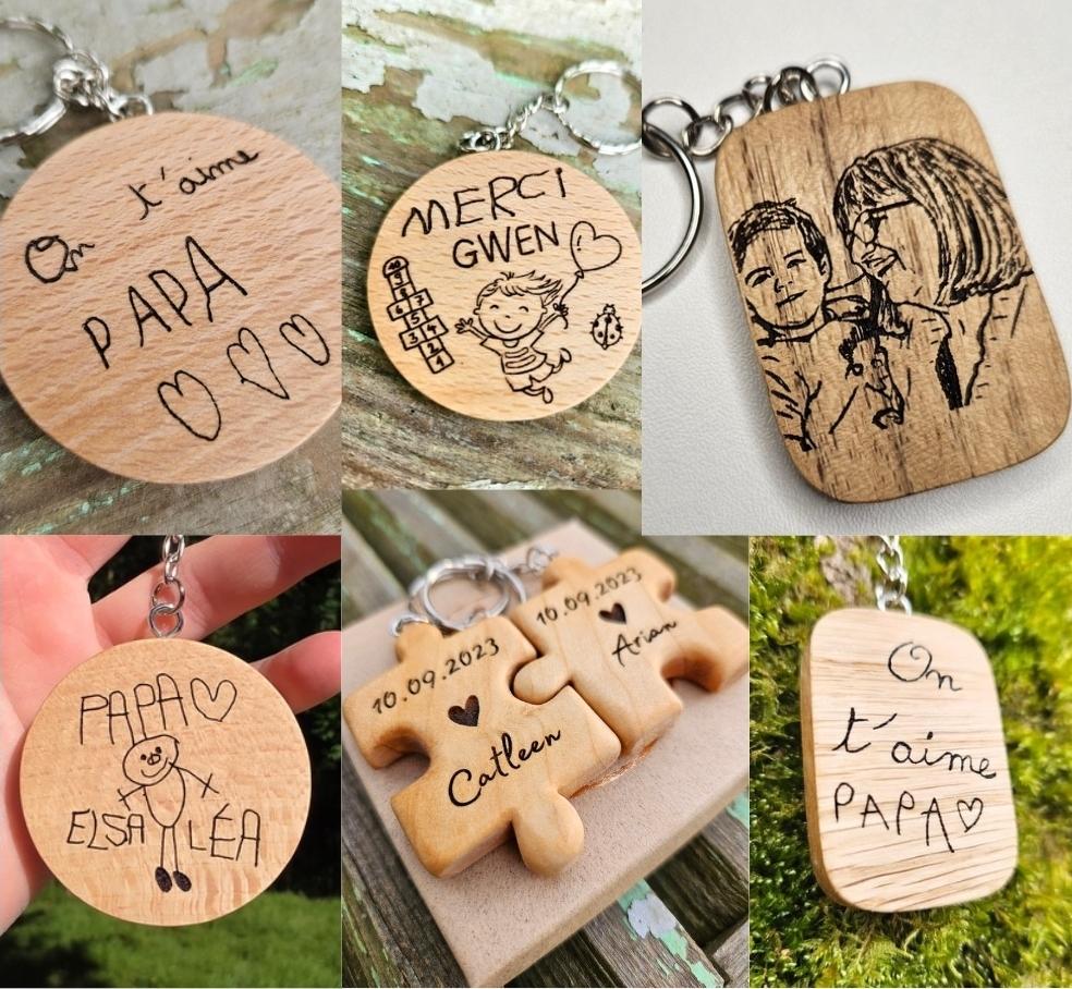 Porte-clés personnalisés
