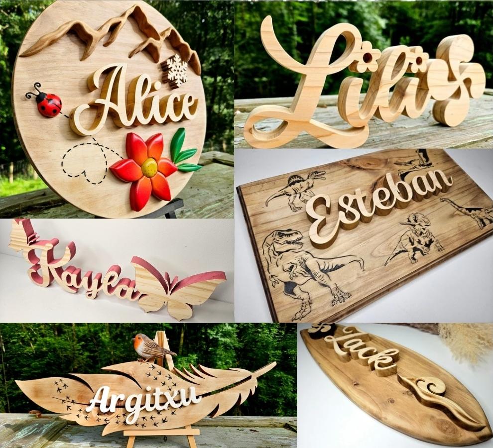 Décoration en bois