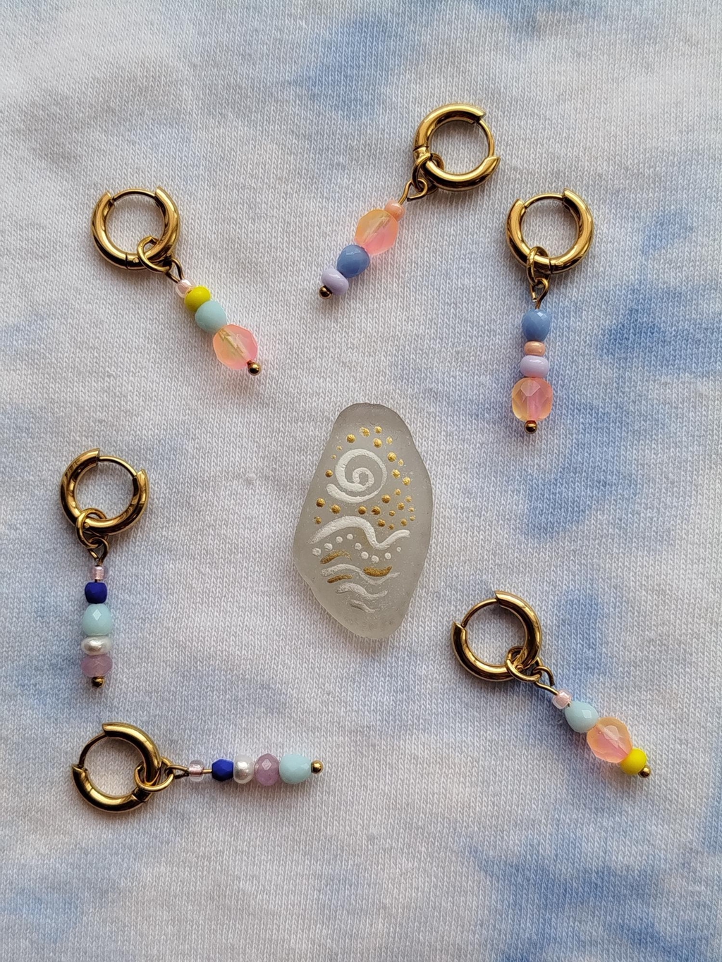 333Kri Bijoux colorés, les boucles d'oreilles, pièces uniques, fait main en France.