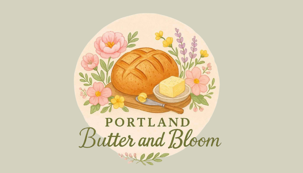 Portland Butter and Bloom Logo