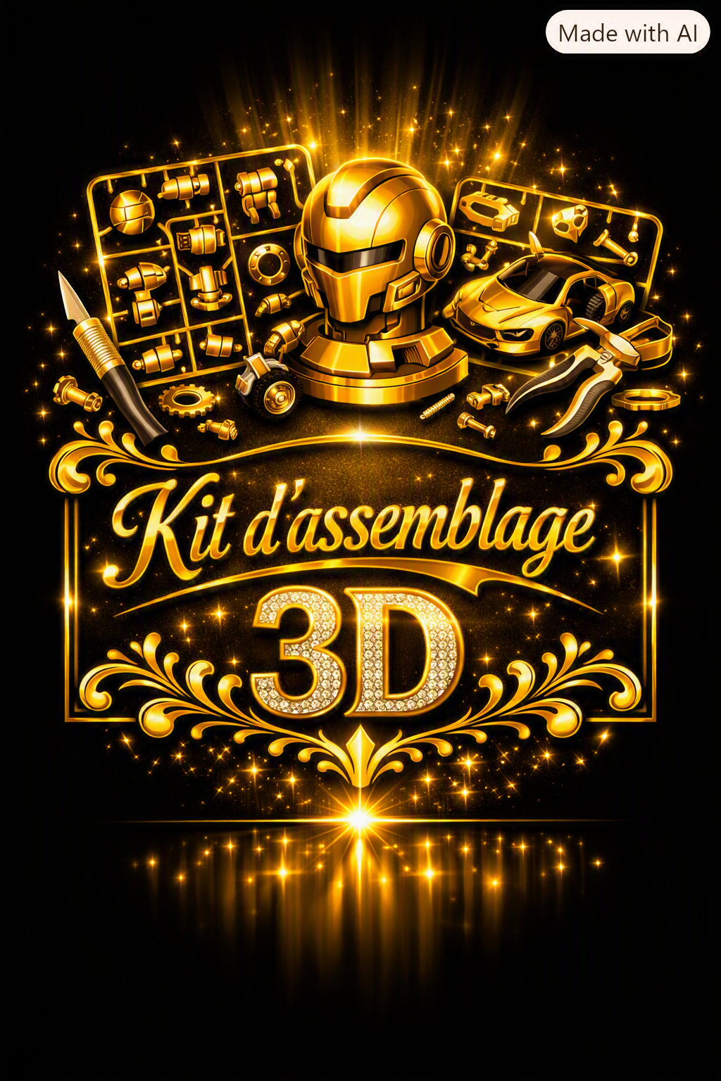 Kit d'assemblage 3D