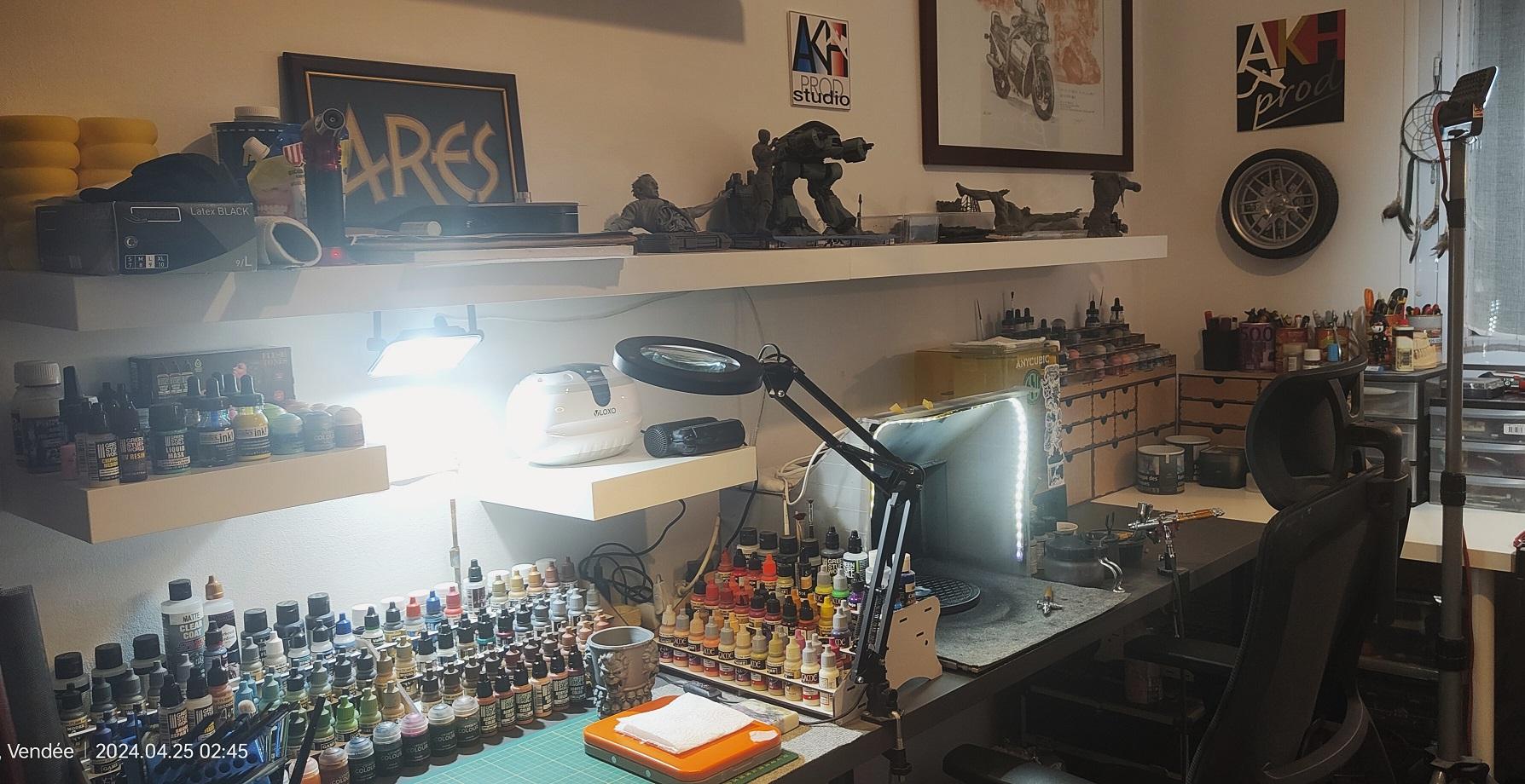 Atelier peinture Akhprod Studio