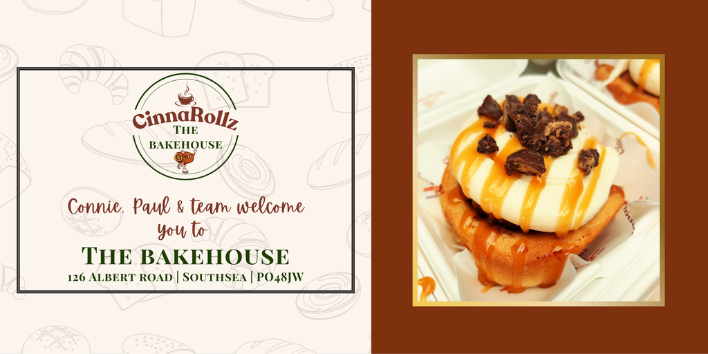 CinnaRollz | The Freshest, Fluffiest Cinnamon Rolls in Southsea
