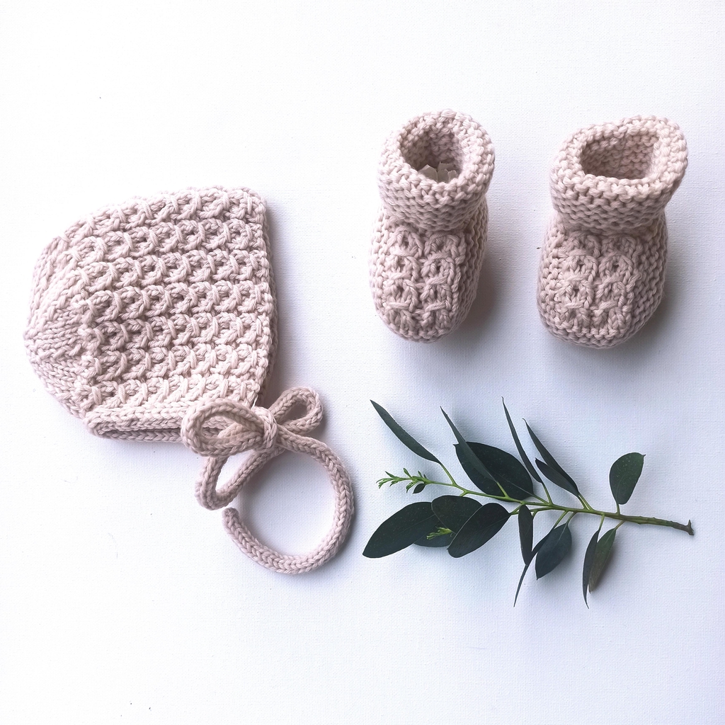 Duo naissance en laine mérinos