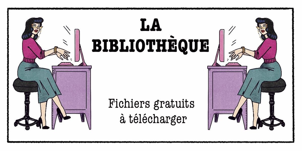 Bannière pour accéder à des fichiers gratuits à télécharger 