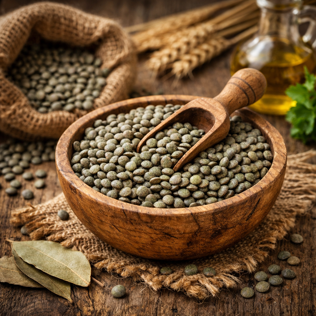 LENTILLES
Gaëtan de Villaine 
Artisan des champs
Produits bio