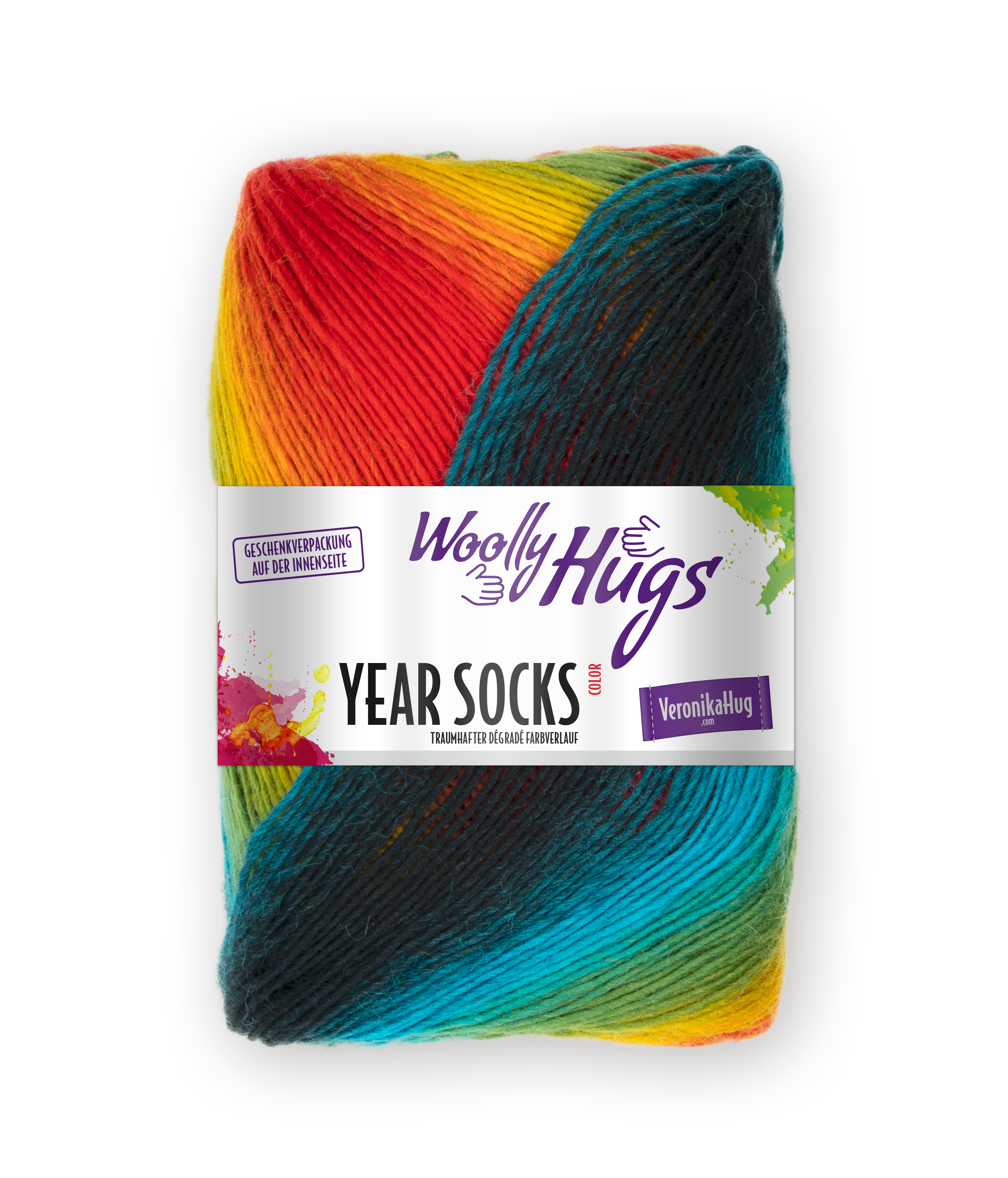 Woolly Hugs Year Socks 100g.