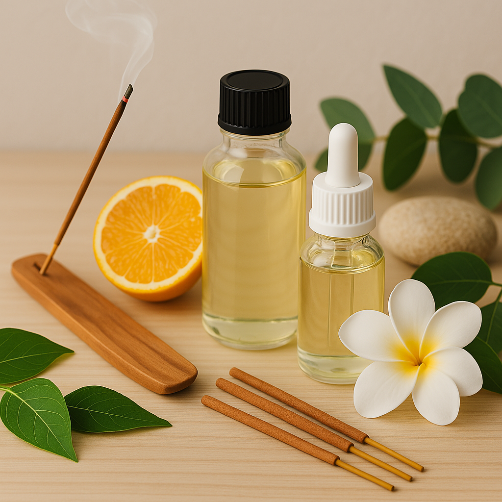 Boutique des Encens et synergies d'huiles essentielles