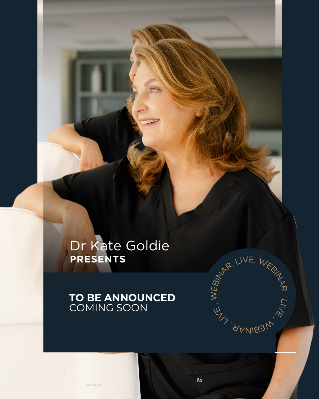 January 2026 - Topic to be Announced with Dr Kate Goldie