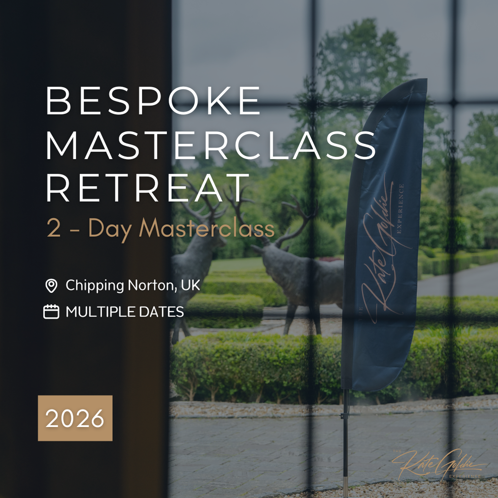 Small-group Bespoke Masterclass Retreat with Dr Kate Goldie, focusing on regenerative aesthetics and advanced clinical skills.