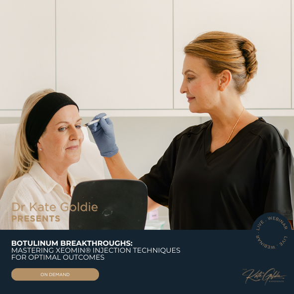 Upcoming webinar Title: Incobotulinum Toxin Mastery: Building Your Expertise