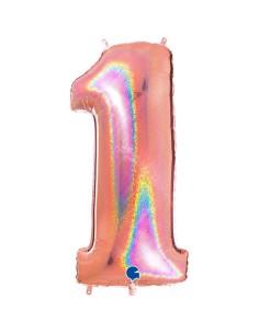 Holografico Rosa Gold
