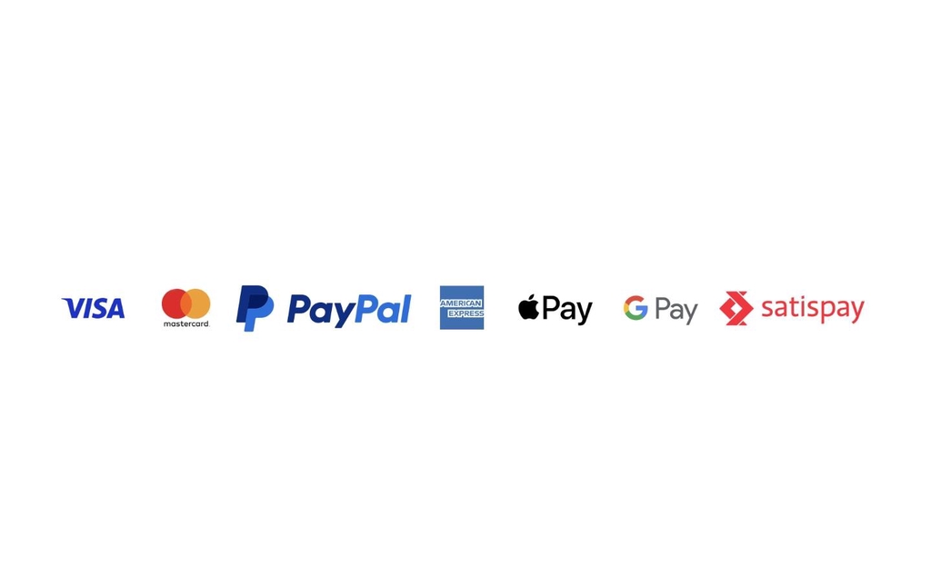 Metodi di pagamento accettati 