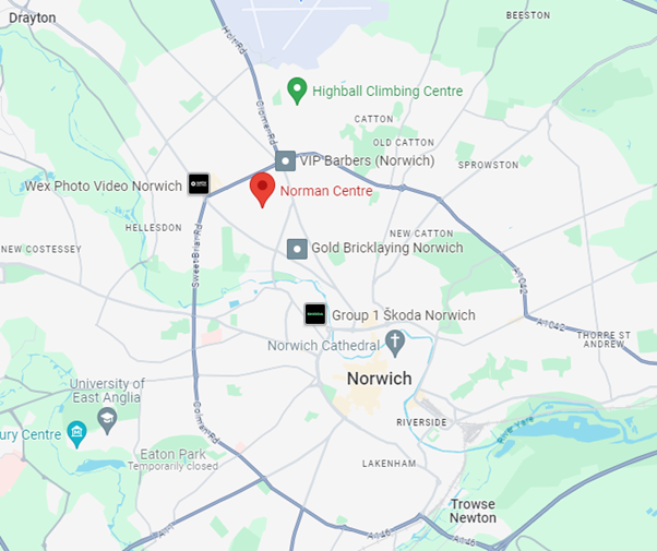 The Norman Centre, Bignold Rd, Norwich NR3 2QZ