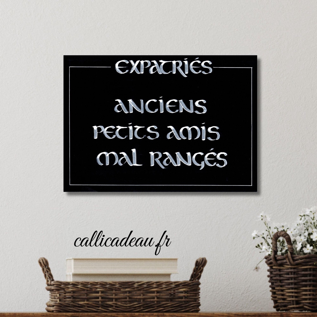 Image callicadeau calligraphie expatriés même humour