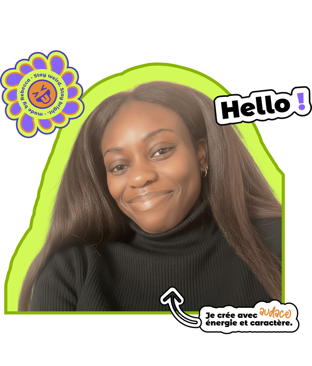 Découvrez l’univers et les héroïnes illustrées par Rebecca Moudiki, graphiste et illustratrice féministe, entre pop culture, metal et influences mythologiques.