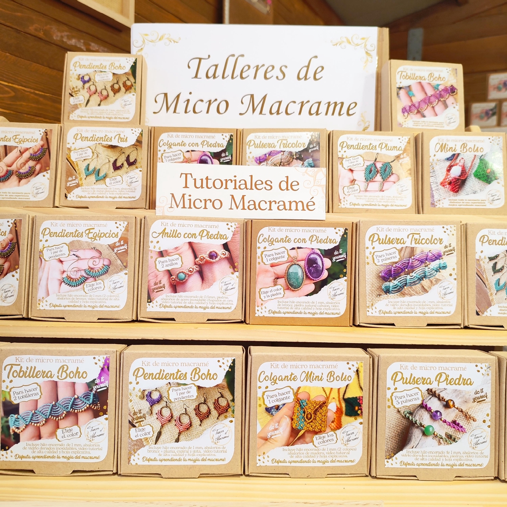KITS DE MICRO-MACRAMÉ