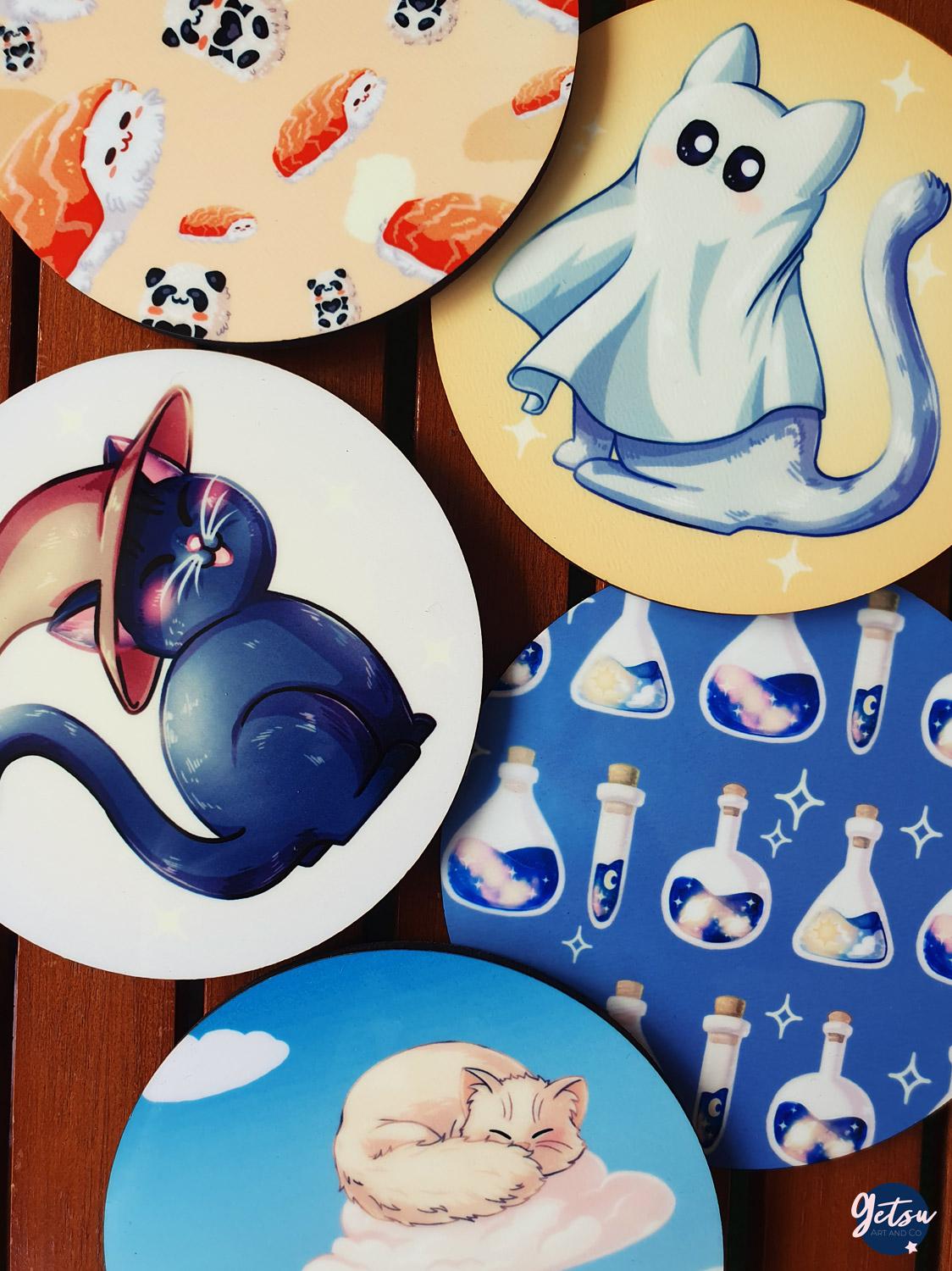 Sous-verres et plateaux