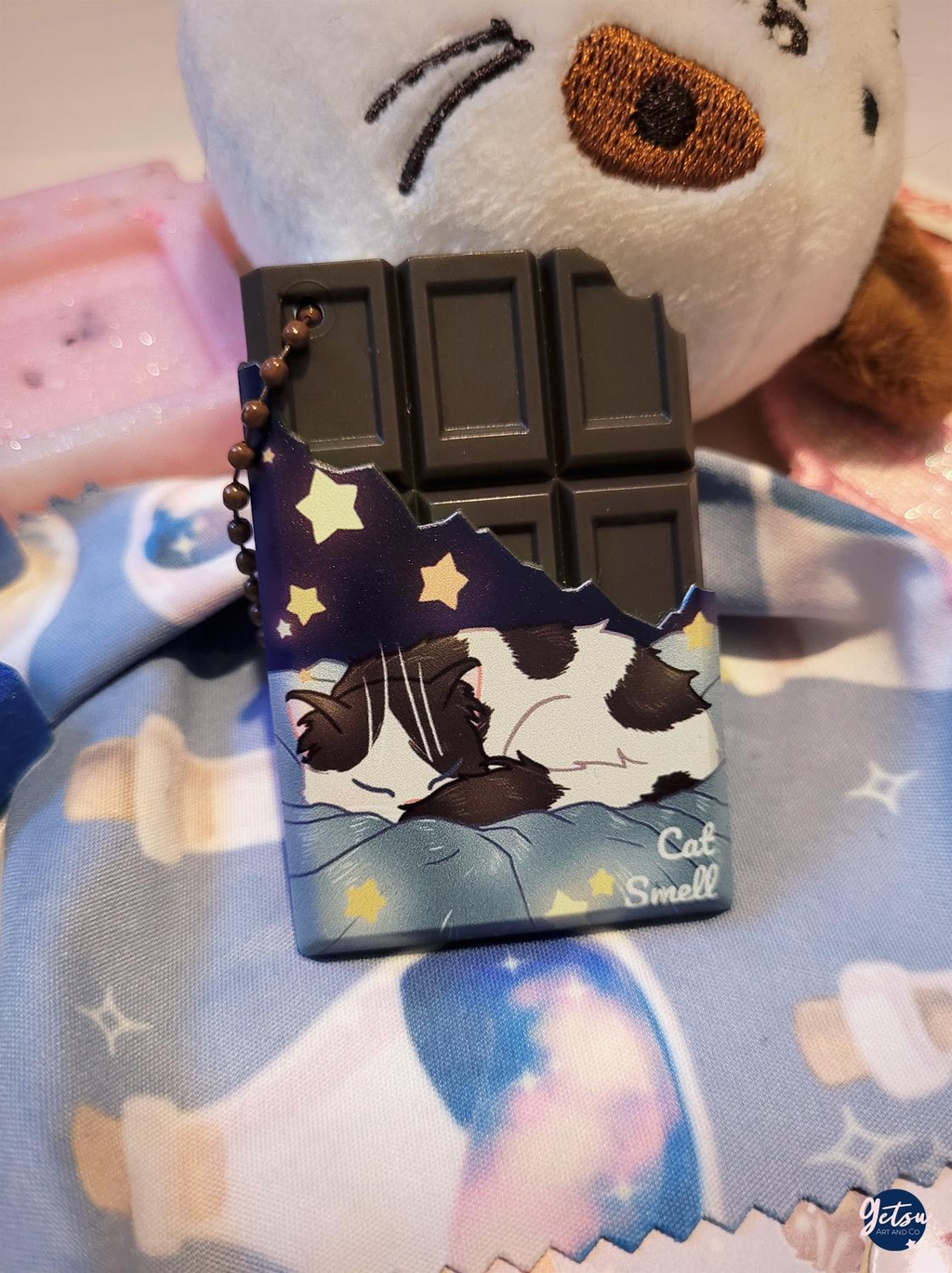 Les porte-clefs nouveau style, avec plein de petits chats